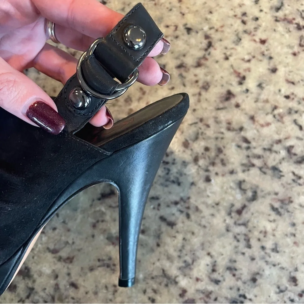 Michael Kors Black suede Women's Heels